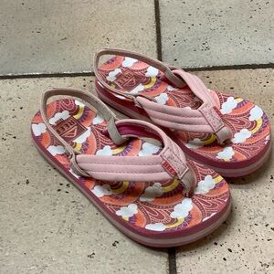 Reef flip flops, size 11-12